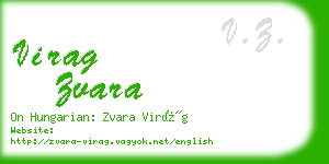 virag zvara business card